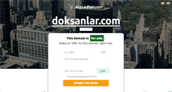 Desktop Screenshot of doksanlar.com